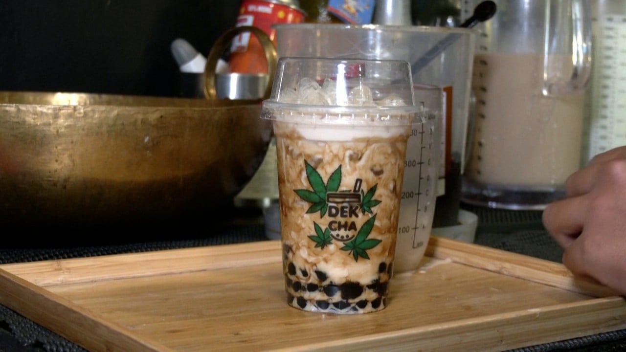 Cannabis-infused bubble tea latest craze in Thailand 